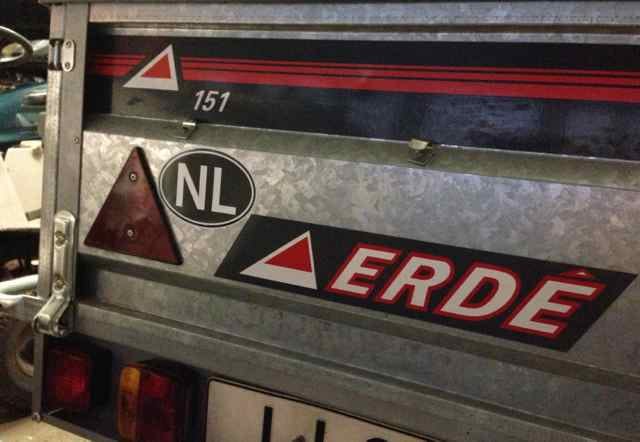 NL Sticker ovaal (zwart) - Afbeelding 2